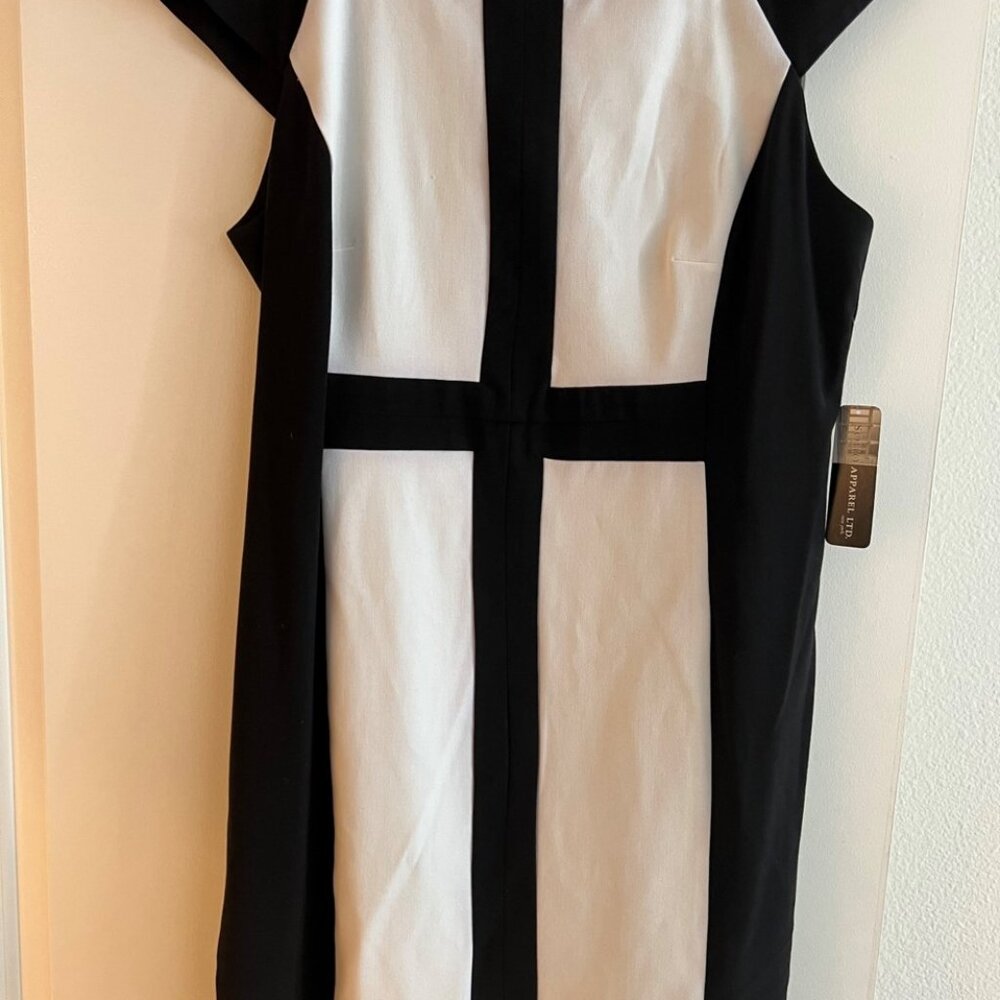 NWT Soho Apparel Black & White Dress